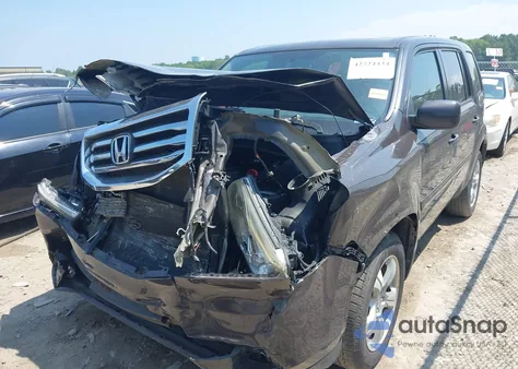 2014 Honda Pilot Ex-L z USA, uszkodzony, nr VIN 5FNYF4H56EB047471